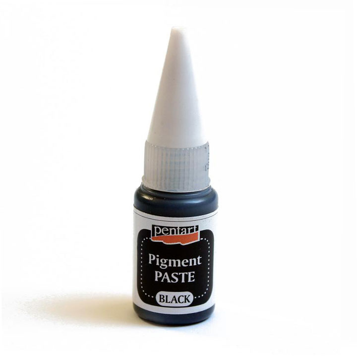 Pentart Pigmentpaste 20 ml | verschiedene Farbtöne | schwarz