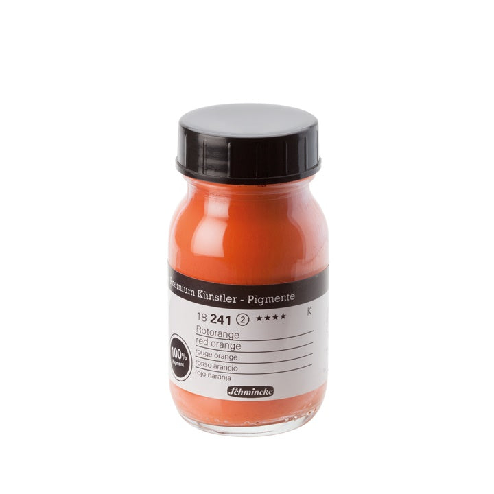 Schmincke Farbpigmente 100 ml | verschiedene Farben | 241 rot-orange