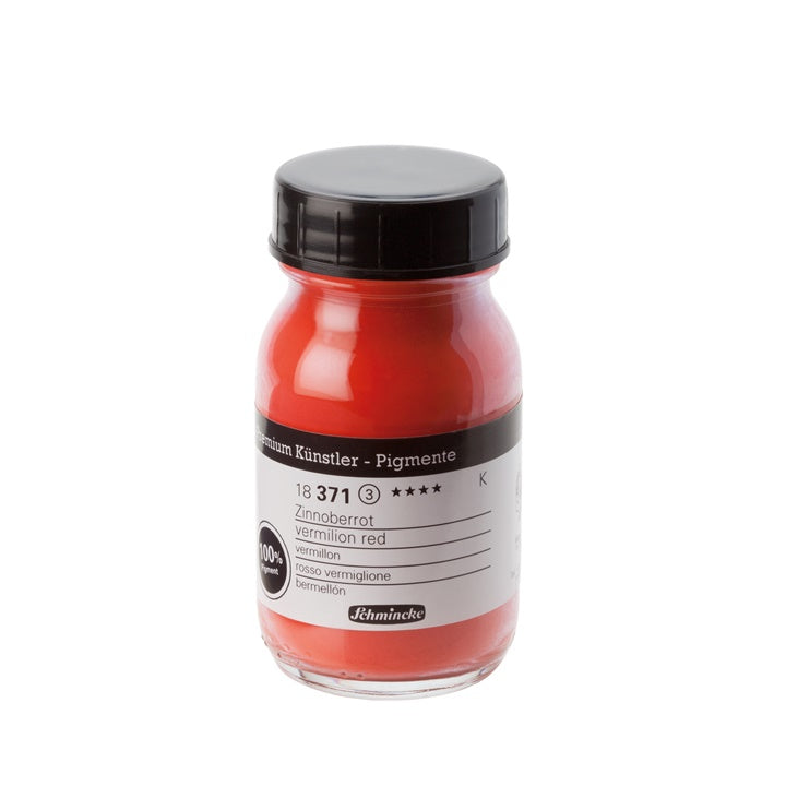 Schmincke Farbpigmente 100 ml | verschiedene Farben | 371 zinnoberrot