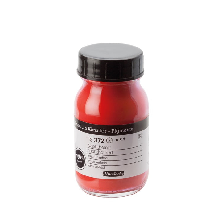 Schmincke Farbpigmente 100 ml | verschiedene Farben | 372 Naphtholrot