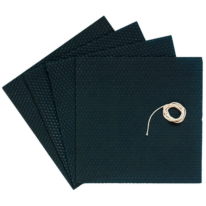 Bienenwachsplatten / 4er-Set | verschiedene Farben