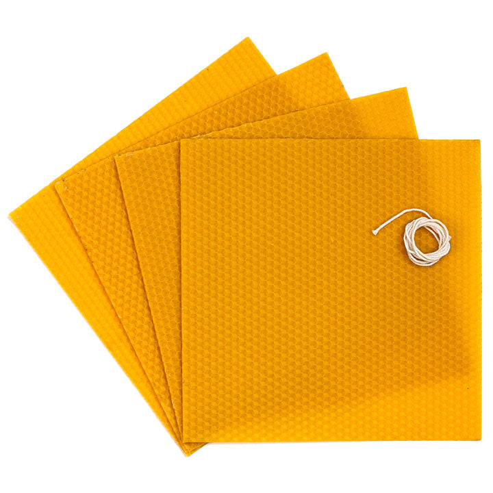 Bienenwachsplatten / 4er-Set | verschiedene Farben — Bild 5