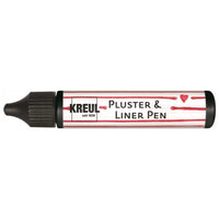 KREUL PicTixx Pluster- und Liner-Pen | verschiedene Farbtöne | schwarz