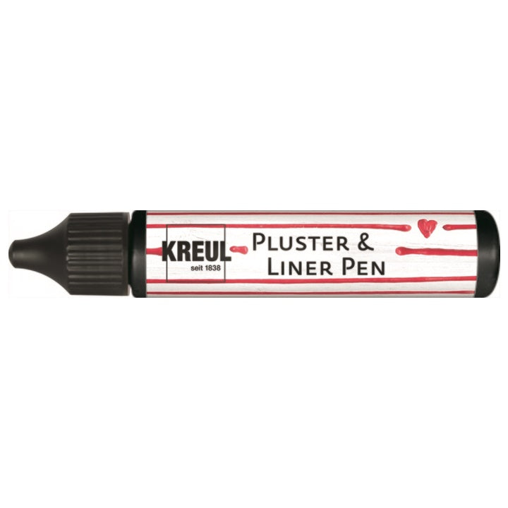 KREUL PicTixx Pluster- und Liner-Pen | verschiedene Farbtöne | schwarz