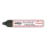 KREUL PicTixx Pluster- und Liner-Pen | verschiedene Farbtöne | Noble Nougat