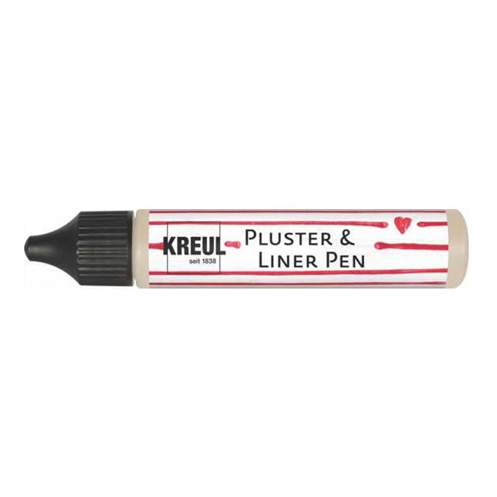KREUL PicTixx Pluster- und Liner-Pen | verschiedene Farbtöne | Noble Nougat