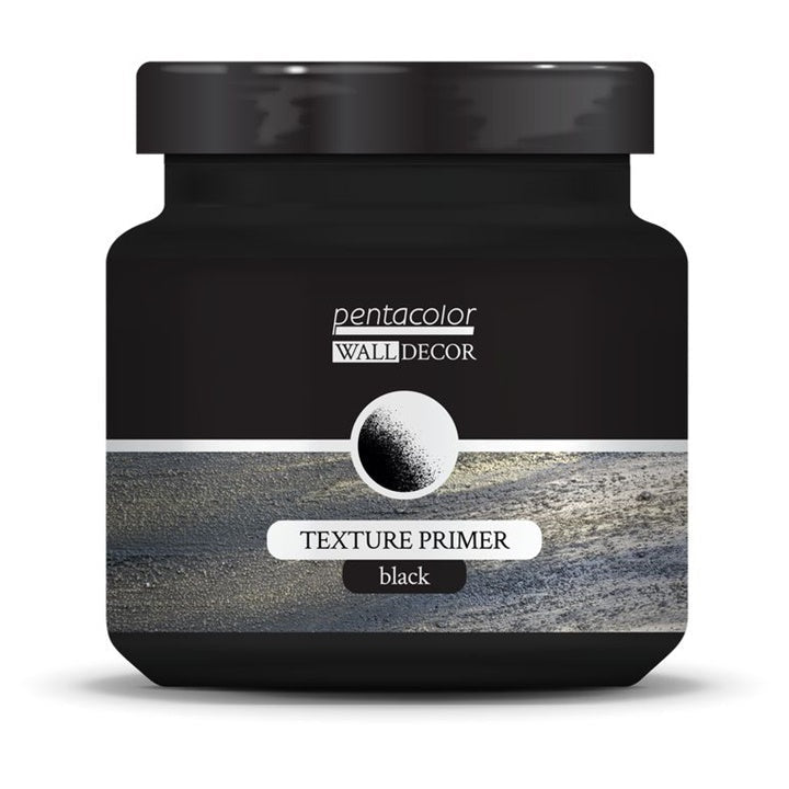 Wall Decor Strukturpaste Schwarz | verschiedene Größen | 1000 ml
