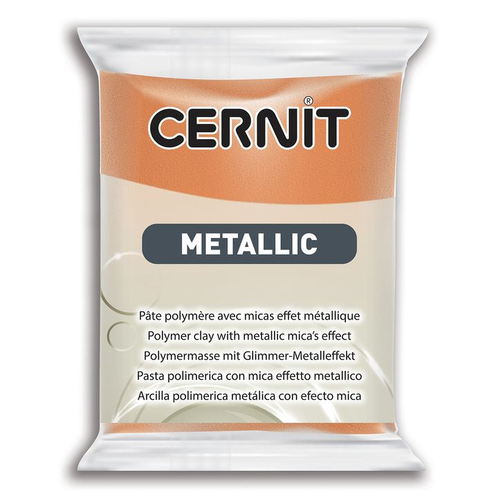 CERNIT Metallic Polymer-Modelliermasse 56 g | verschiedene Farbtöne | ARTMIE