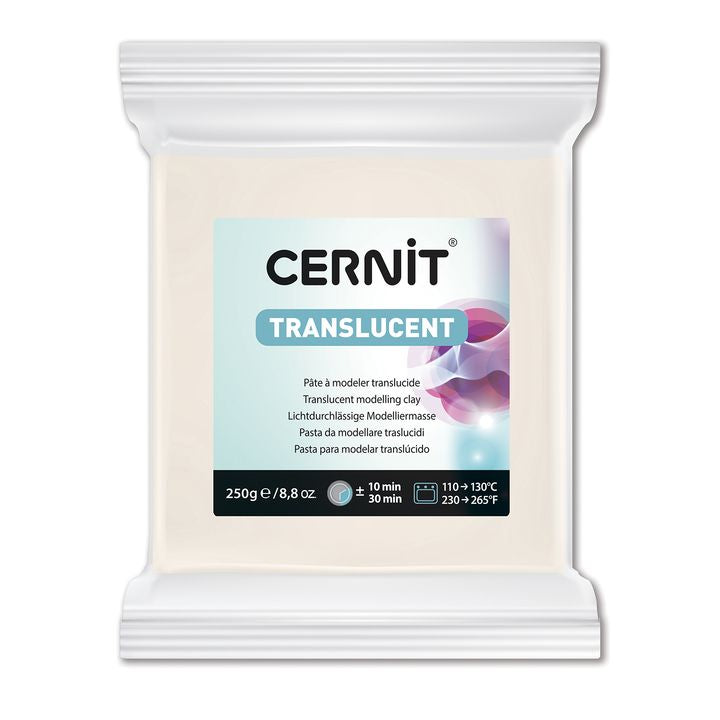 Polymérová hmota CERNIT Translucent 250 g | rôzne odtiene — obrázok 1