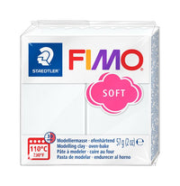 FIMO Soft Modelliermasse 57 g | verschiedene Farben | Weiß
