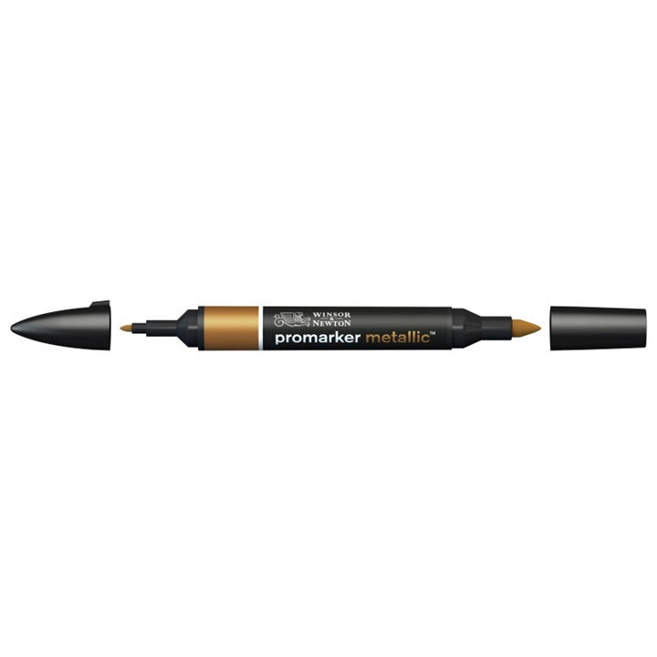 Winsor & Newton Promarker Metallic Marker | verschiedene Farbtöne | rotgold