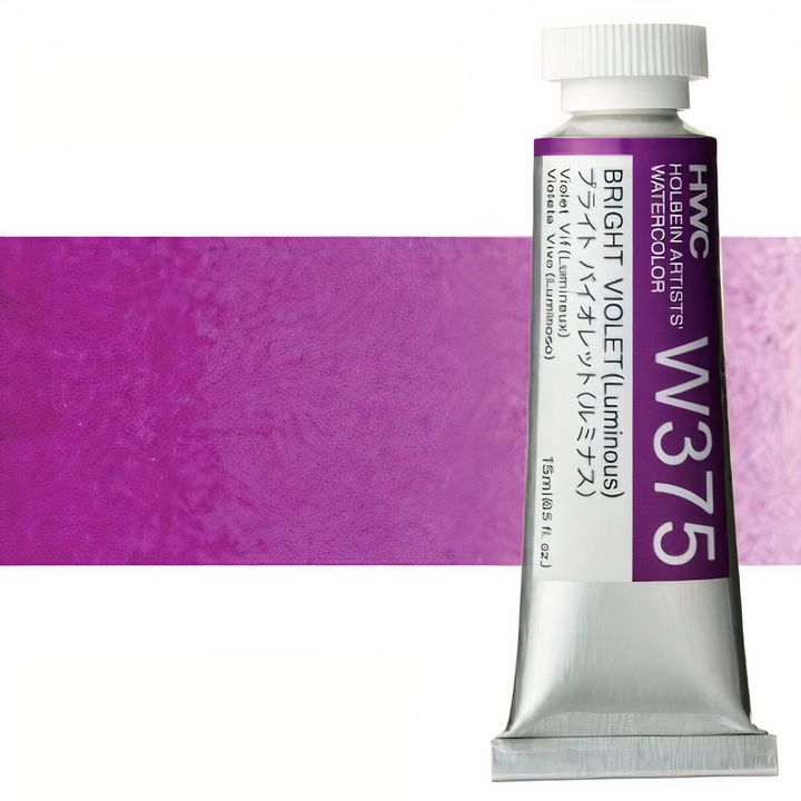 Holbein Artists Aquarellfarben 15 ml | Violetttöne | hellviolett lumineszierend