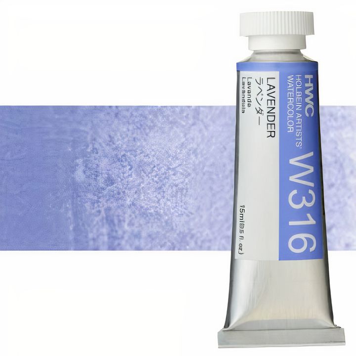 Holbein Artists Aquarellfarben 15 ml | Violetttöne | lavendelfarben