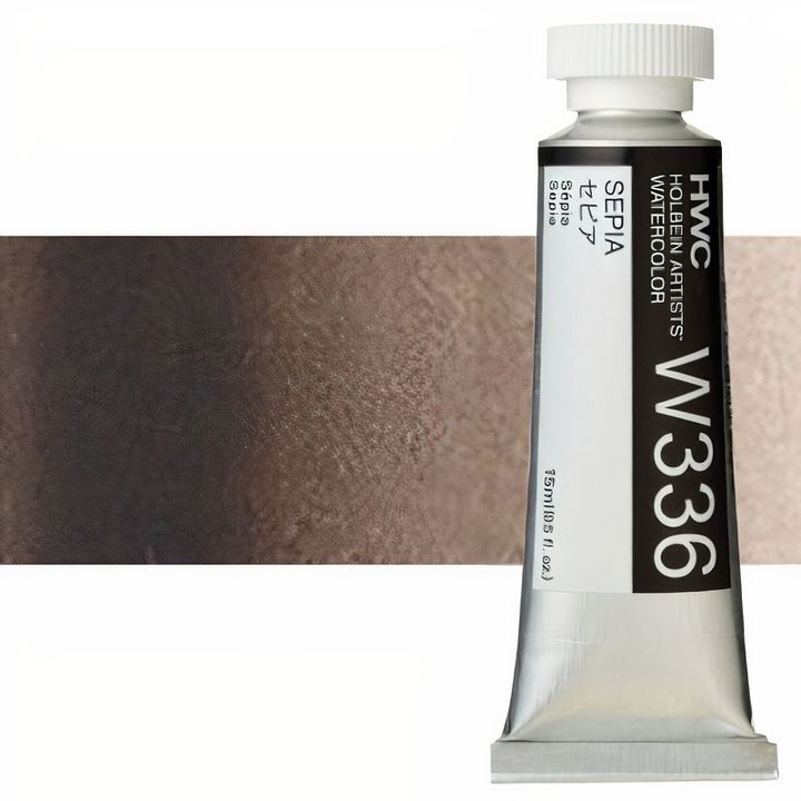 Holbein Artists Profi-Aquarellfarben 15 ml | Brauntöne | sépia