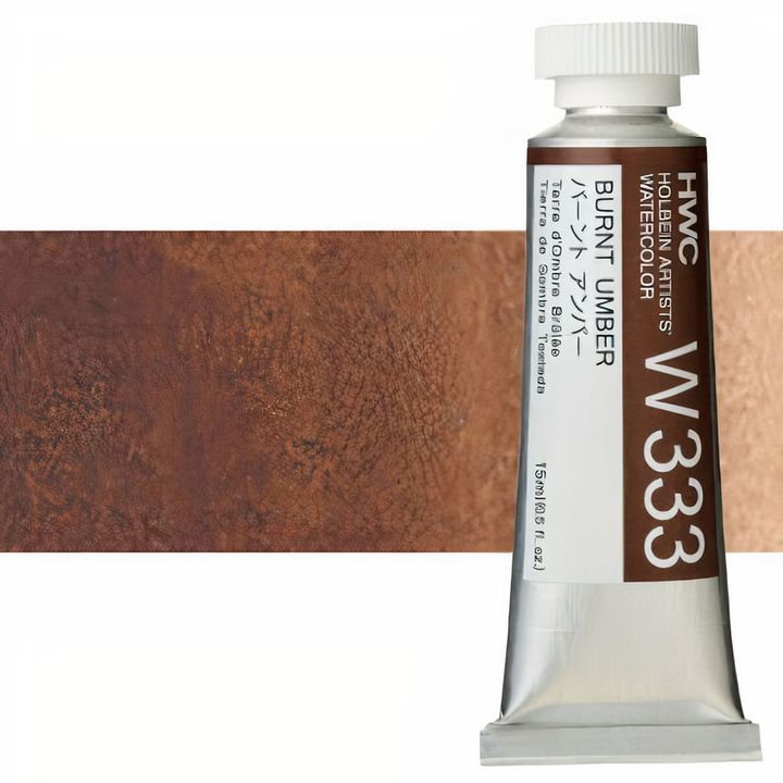 Holbein Artists Profi-Aquarellfarben 15 ml | Brauntöne — Bild 6