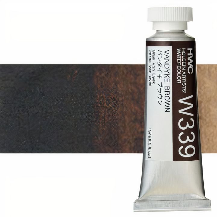 Holbein Artists Profi-Aquarellfarben 15 ml | Brauntöne — Bild 10