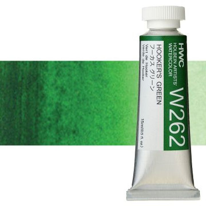 Holbein Artists Aquarellfarben 15 ml | Grüntöne | hookers green
