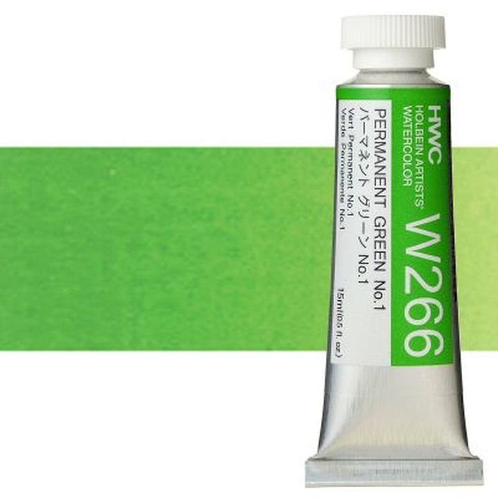 Holbein Artists Aquarellfarben 15 ml | Grüntöne — Bild 9