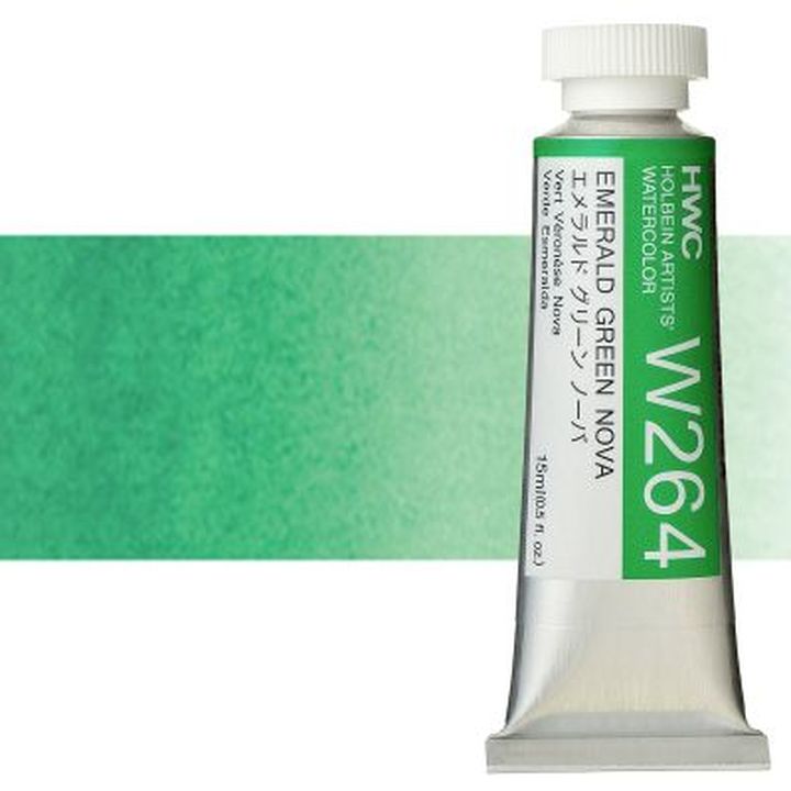 Holbein Artists Aquarellfarben 15 ml | Grüntöne — Bild 7