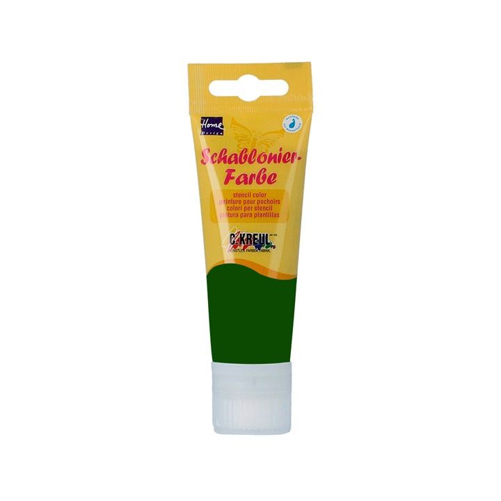 Kreul Schablonierfarbe 75 ml | verschiedene Farbtöne | efeugrün