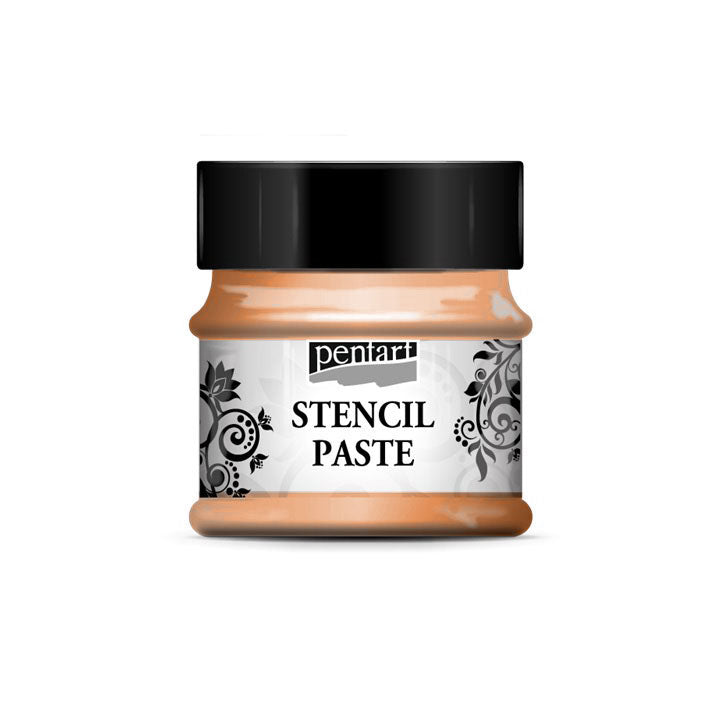 Pentart Perlmutt-Strukturpaste 50ml | verschiedene Farben | 29405 Aprikose