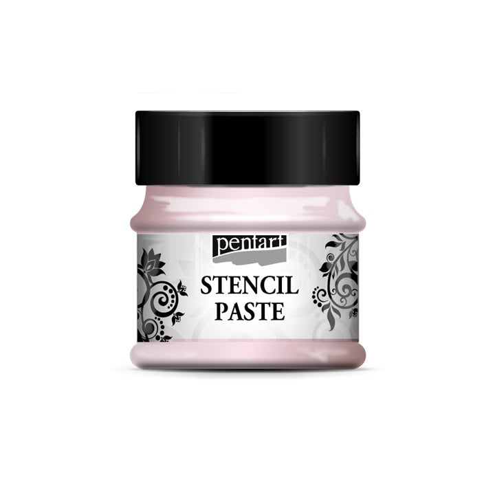 Šablónovacia pasta perleťová 50ml Stencil paste Pentart | rôzne farby — obrázok 4