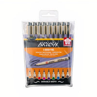 Sada kreatívnych pier SAKURA Pigma Brush / 9 dielna