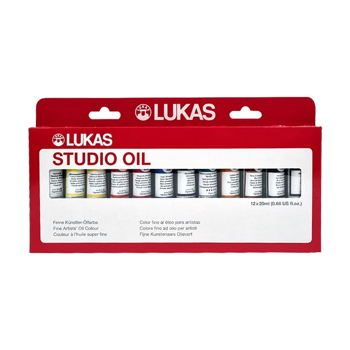 Sada olejových farieb LUKAS Studio / 12x20 ml — obrázok 4