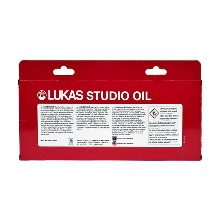 Sada olejových farieb LUKAS Studio / 12x20 ml — obrázok 3
