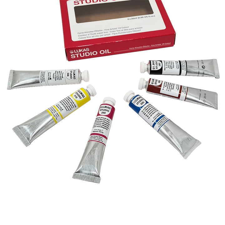 Sada olejových farieb LUKAS Studio / 6x20 ml — obrázok 3
