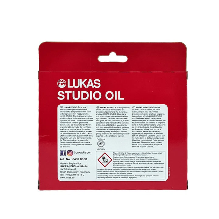 Sada olejových farieb LUKAS Studio / 6x20 ml — obrázok 5