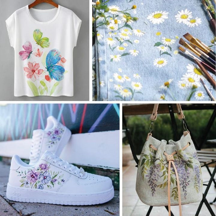 Sada pastelových farieb na textil a kožu MAMBO Kompozit 12х20 ml — obrázok 5