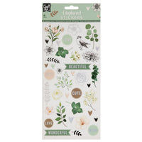 Set aus festen Chipboard-Stickern | verschiedene Motive — Bild 2