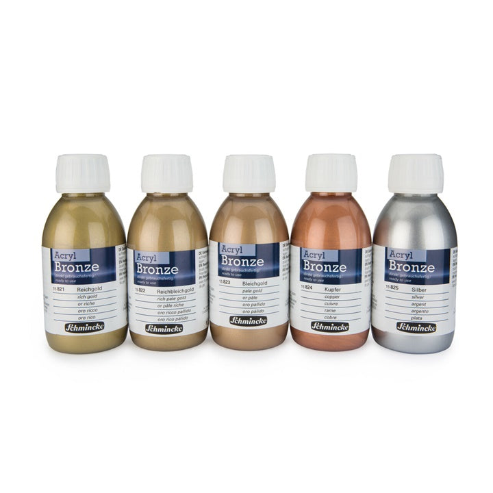 Schmincke Acryl-Bronze Metallic-Farbe 150 ml | ARTMIE