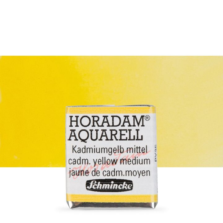 Schmincke Horadam Aquarellfarben im halben Näpfchen | verschiedene Farbtöne | ARTMIE