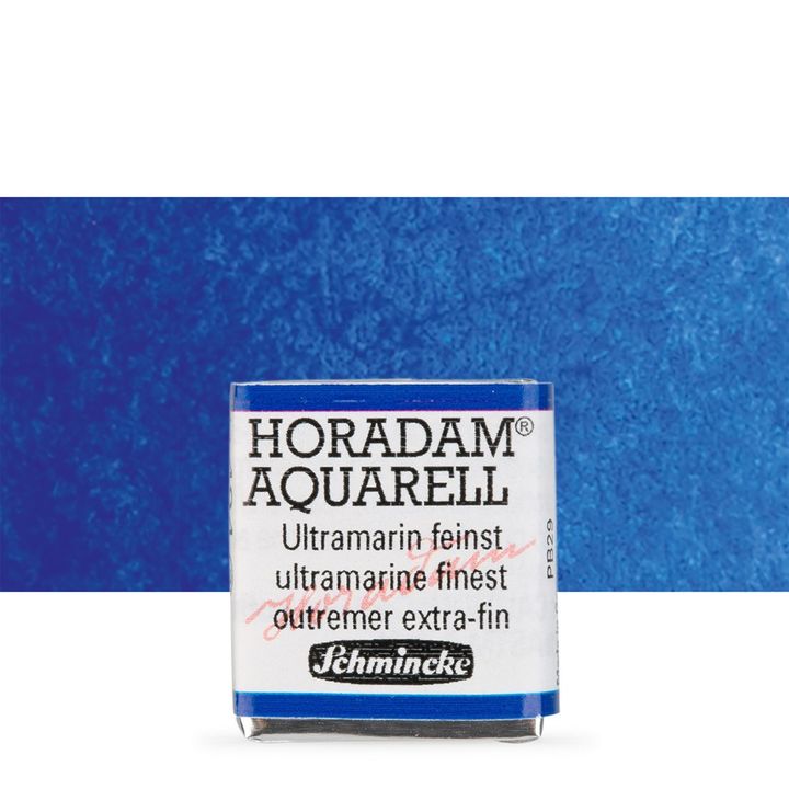 Schmincke Horadam Aquarellfarben im halben Näpfchen | verschiedene Farbtöne