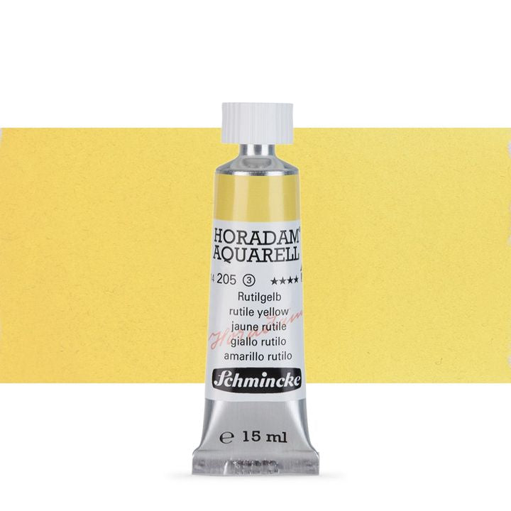 Schmincke HORADAM Aquarellfarben in der 5 ml Tube | verschiedene Farbtöne | 205 rutile žltá