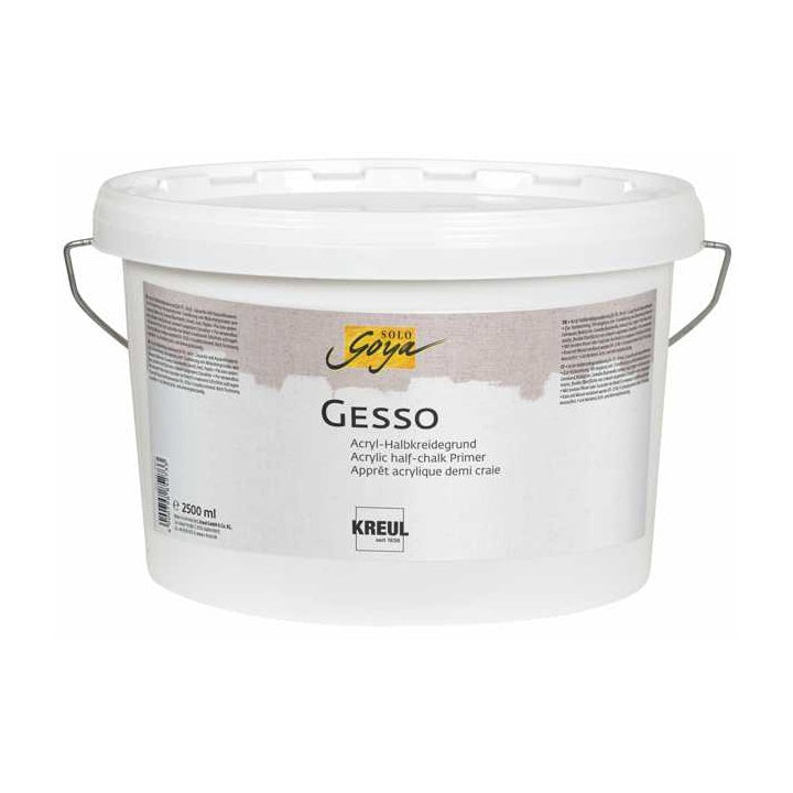 Solo Goya Gesso Grundierung weiß - KREUL | verschiedene Größen