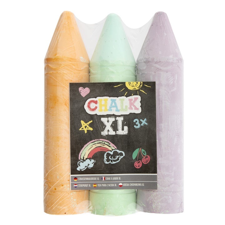 Set di gessetti da marciapiede XL | Varie tonalità