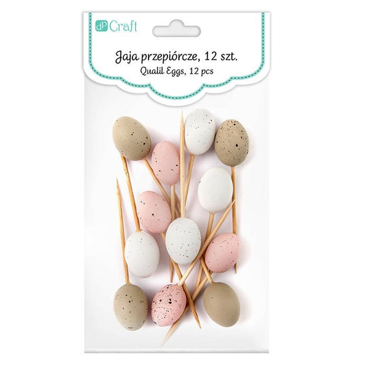 Bunte Mini-Deko-Eier zum Stecken für Ostergestecke | ARTMIE
