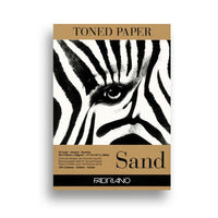 Σημειωματάριο σκίτσου FABRIANO καφέ TONED SAND | διαφορετικές διαστάσεις