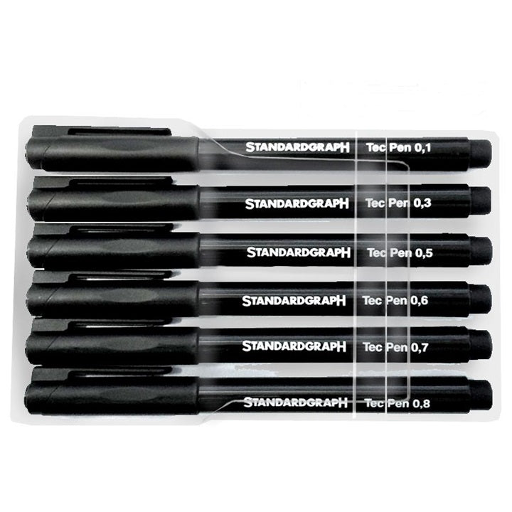 Standardgraph Technisches Zeichnen Stifte Set — Bild 2
