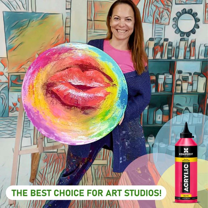 STANDART Kompozit Metallic-Acrylfarbe 500 ml | verschiedene Farbtöne — Bild 7