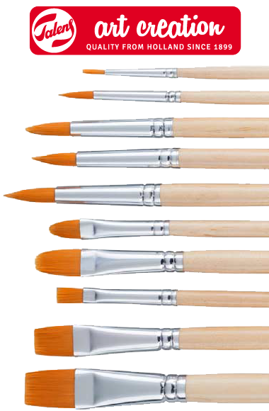 Štetce ArtCreation - 10 dielna sada