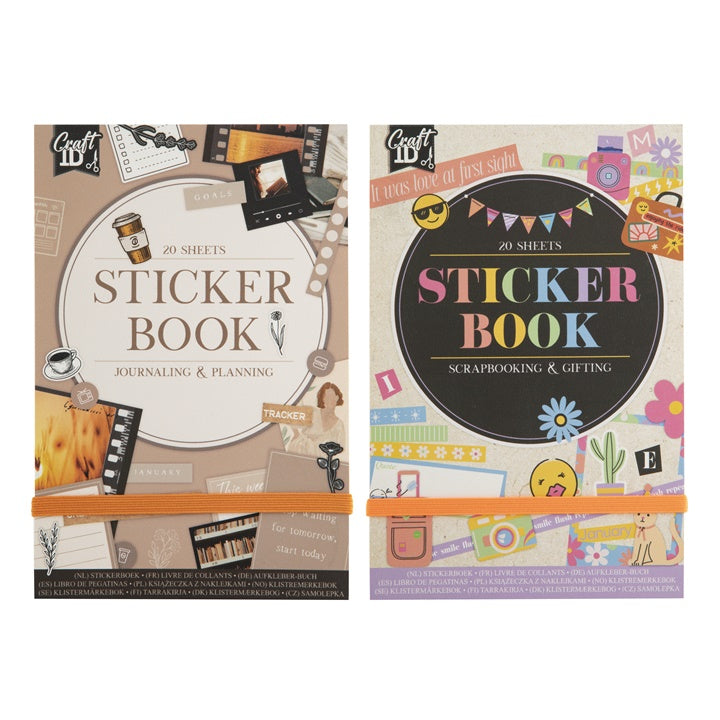 Stickerbuch mit verschiedenen Motiven für Scrapbooking und Dekoration | ARTMIE