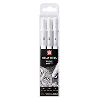 Gélové perá Sakura Gelly Roll bright white - 3 ks | rôzne varianty — obrázok 4