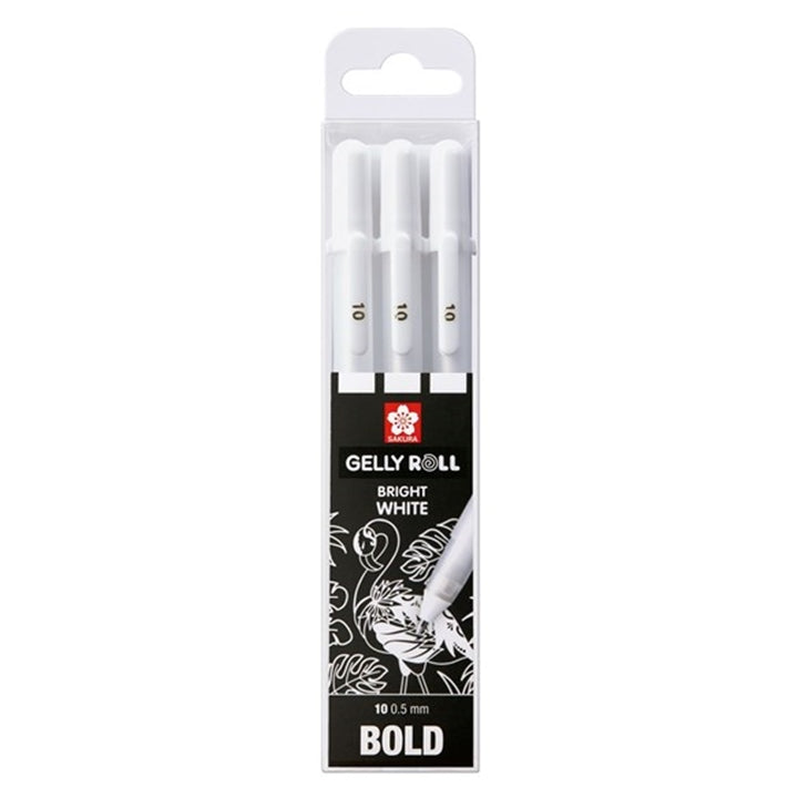 Στυλά gel Sakura Gelly Roll bright white - 3 τεμάχεια | Επιλέξτε  παραλλαγή