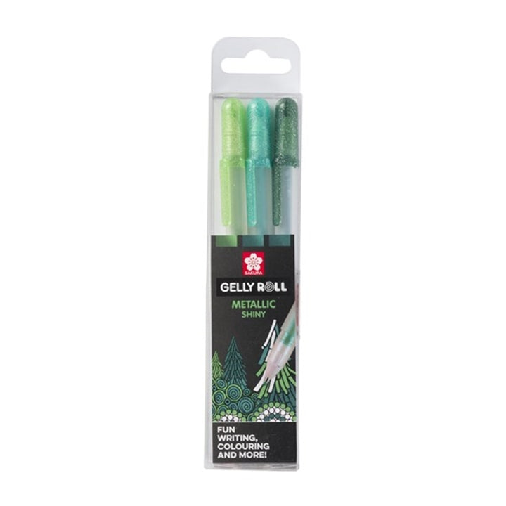 Στυλά gel Sakura Gelly Roll METALLIC - 3 τεμάχεια | Επιλέξτε  παραλλαγή