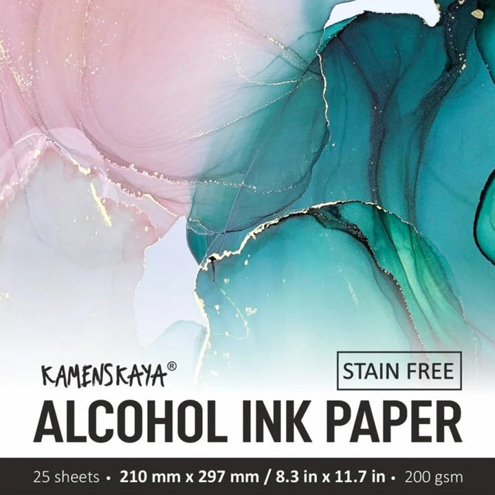 Synthetikpapier-Set für Alkohol-Tinten von KAMENSKAYA | ARTMIE