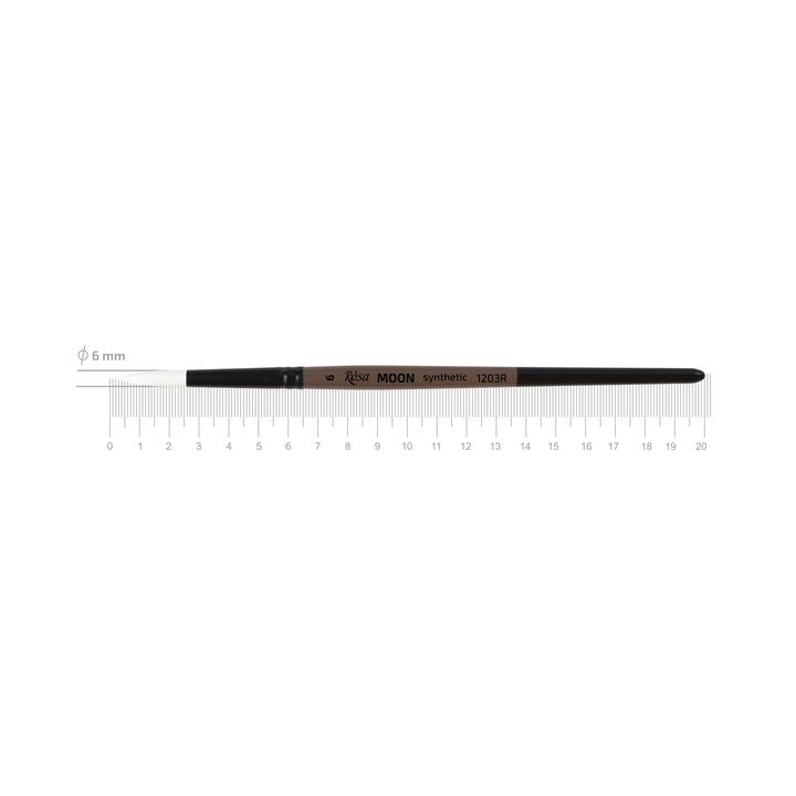 Synthetischer Rundpinsel ROSA MOON 1203R | verschiedene Größen — Bild 6